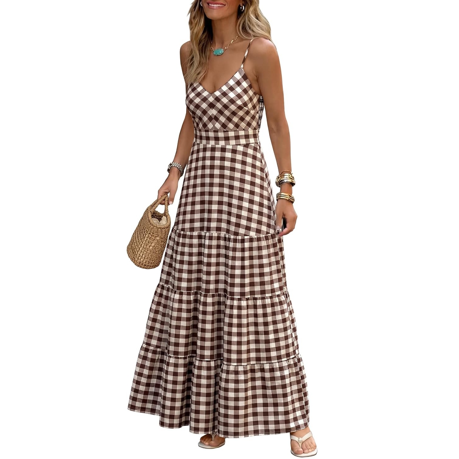 Casual Maxi Smocked Dress For Women