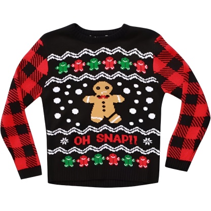 Fun Holiday Design Ugly Christmas Sweater For Boys