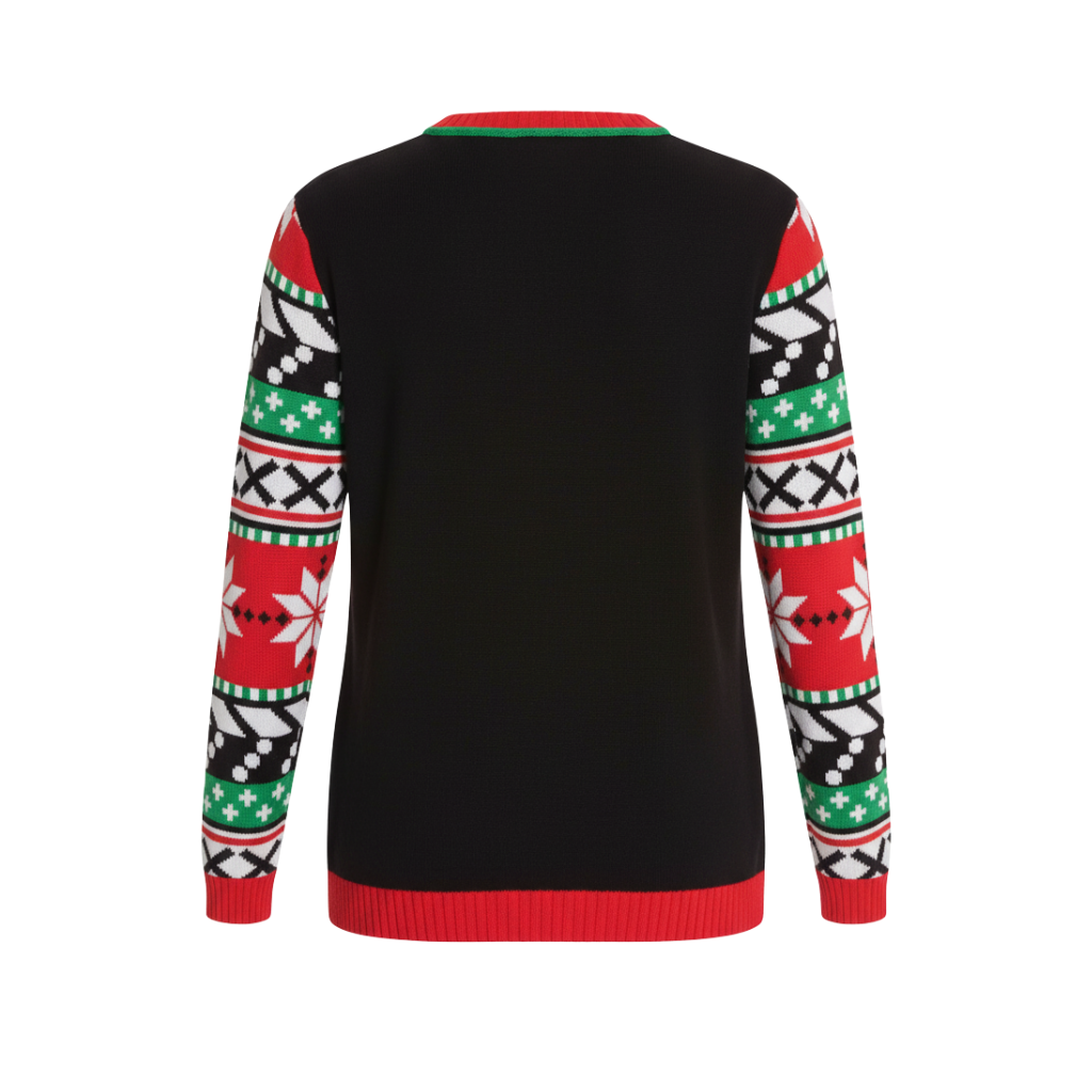 Ugly Christmas Sweater For Women With Festive Winter Design
