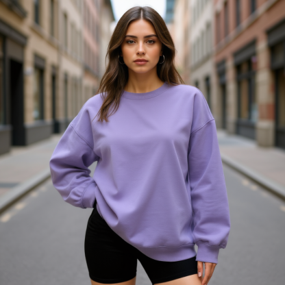 Women Oversized Sweatshirts Hoodies Fleece Crewneck Sweaters