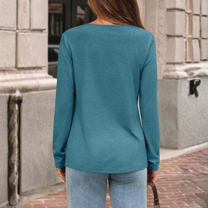 Long Sleeve T Shirt With Comfortable Fit For Women