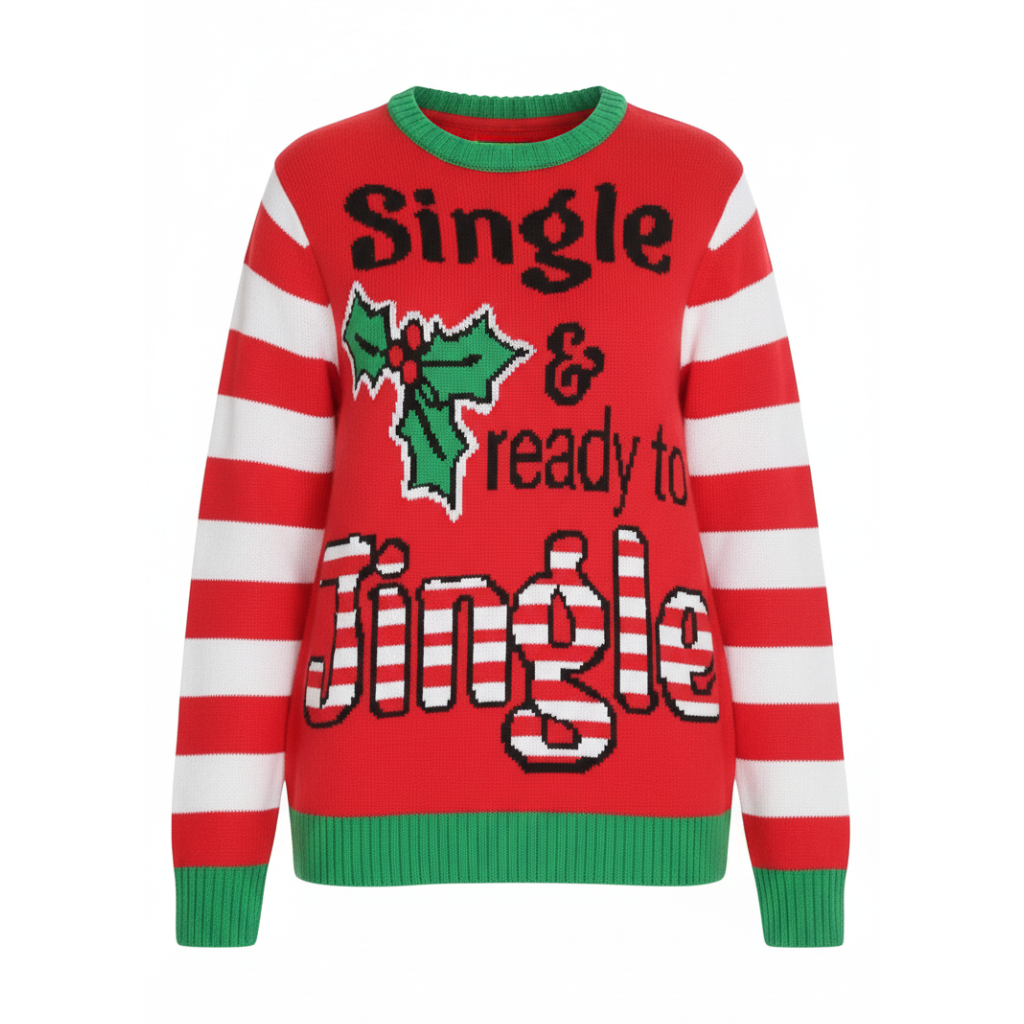 [Copy]Ugly Christmas Sweater For Women With Festive Winter Design