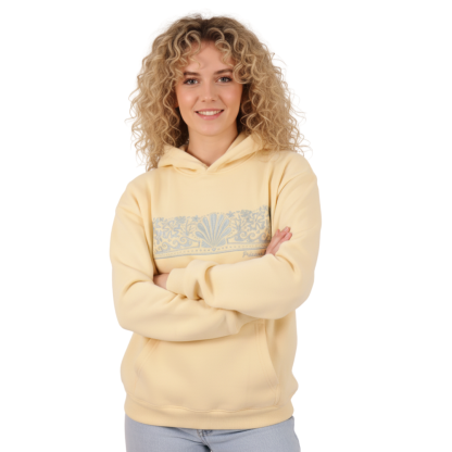 Coastal Themed Printed Hoodie