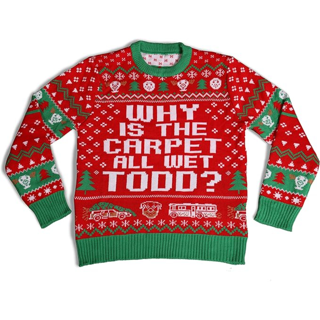 Christmas Vacation Todd Red Sweater