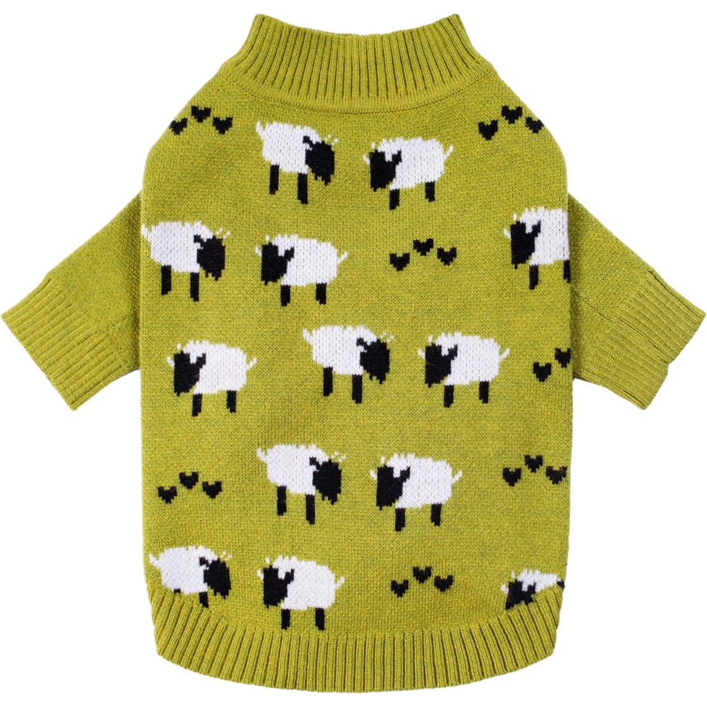 Valentines Dog Sweater Warm Winter Outfit