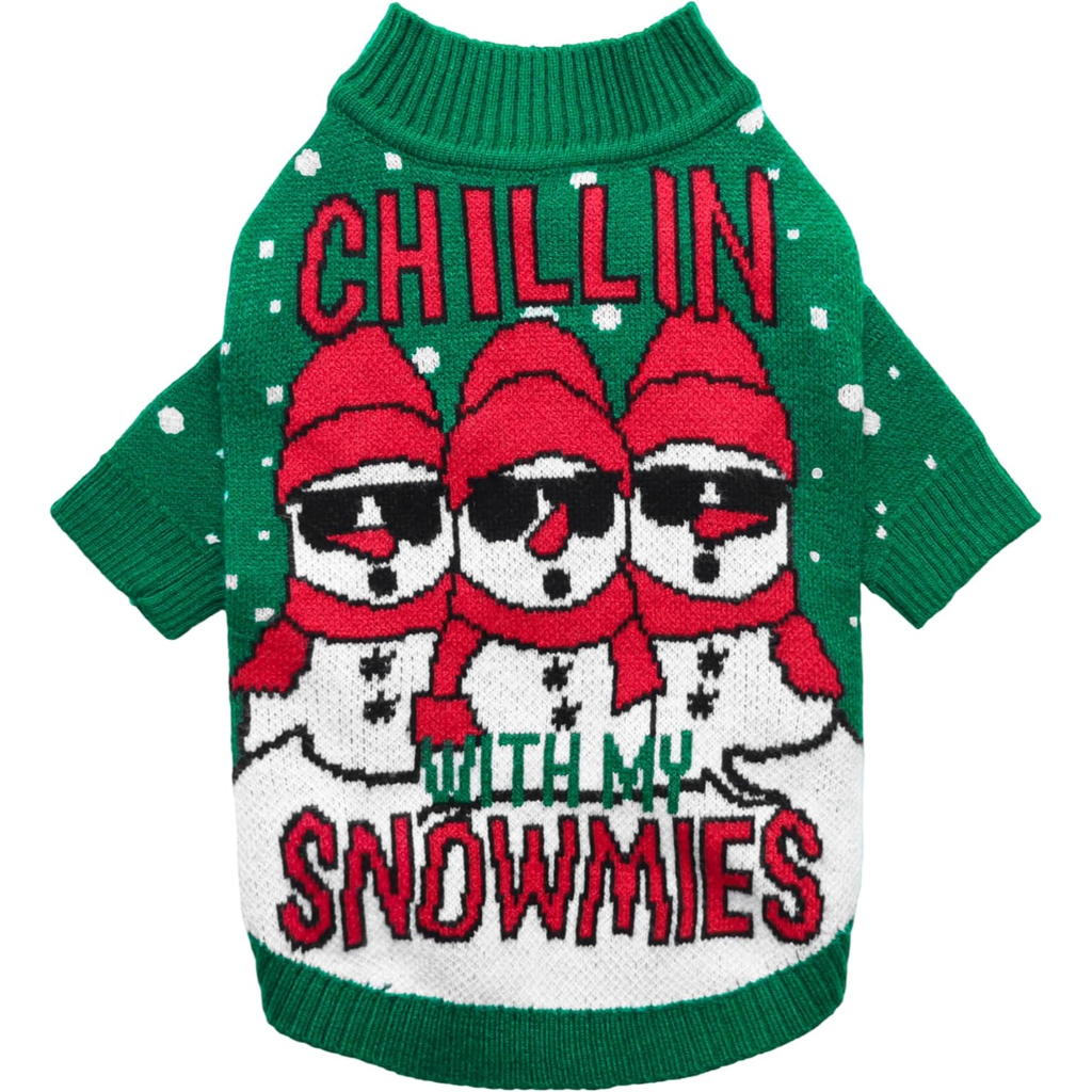 Valentines Dog Sweater Warm Winter Outfit