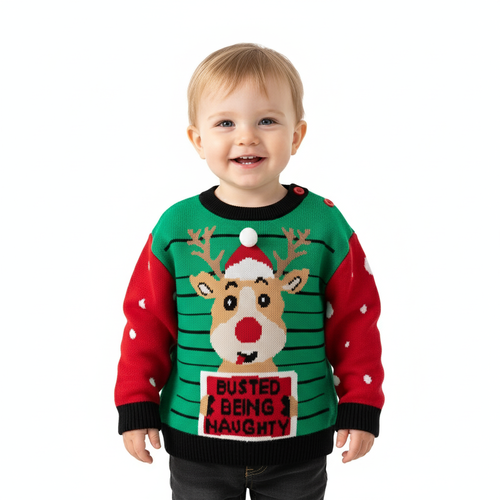 Ugly Christmas Sweater For Kids