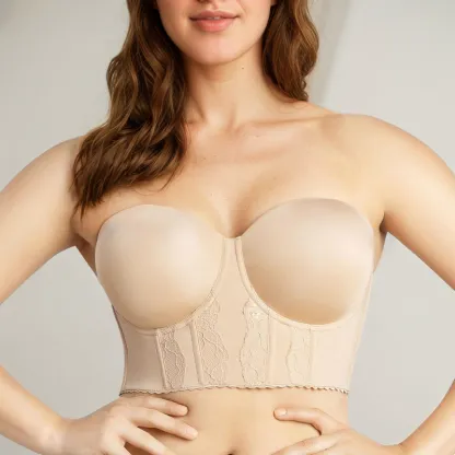 Adjustable Straps Lace Bra