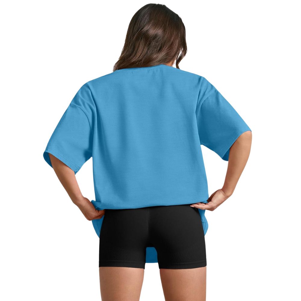 Women's Oversized Summer T Shirts Casual Tops Short Sleeves