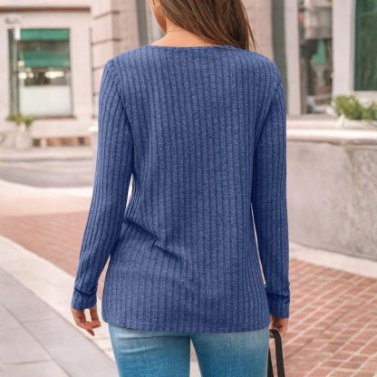 Women's Lace Long Sleeve Shirt Fall Top Fashion Casual Tunic Sweaters Mesh
