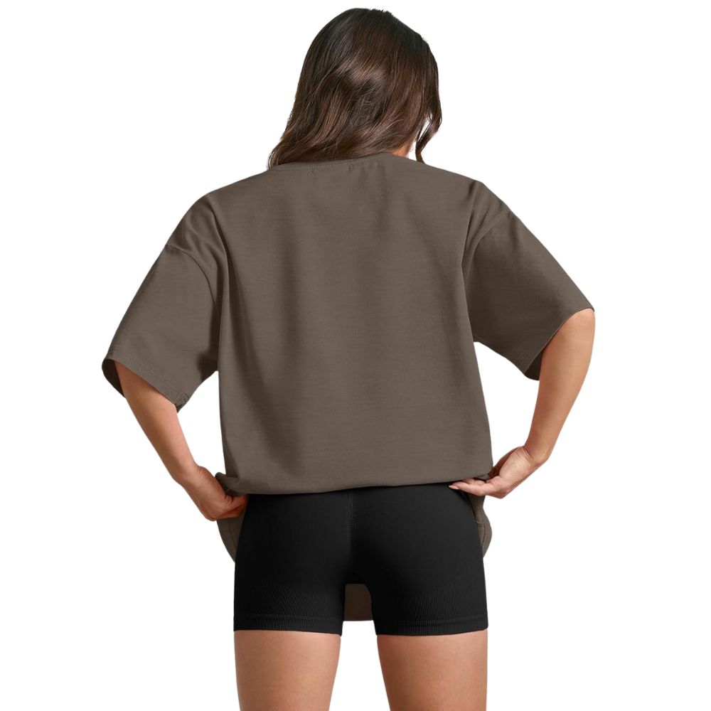 Women's Oversized Summer T Shirts Casual Tops Short Sleeves