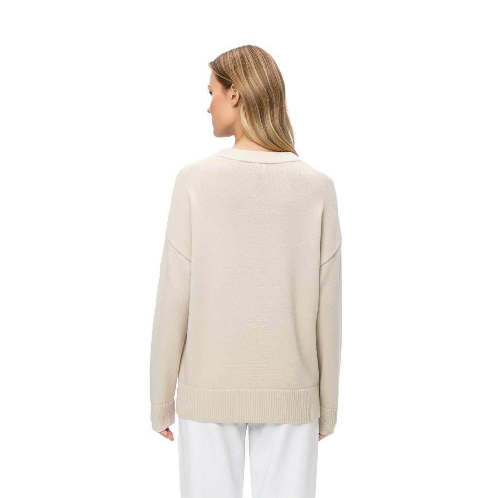 Oversized Long Sleeve Pullover For Women