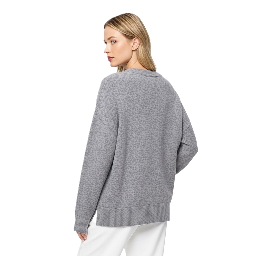 Oversized Long Sleeve Pullover For Women
