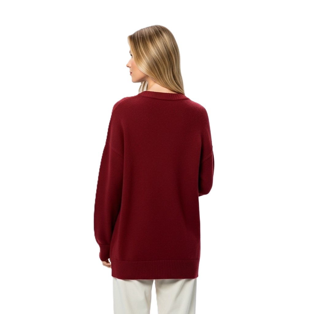 Oversized Long Sleeve Pullover For Women