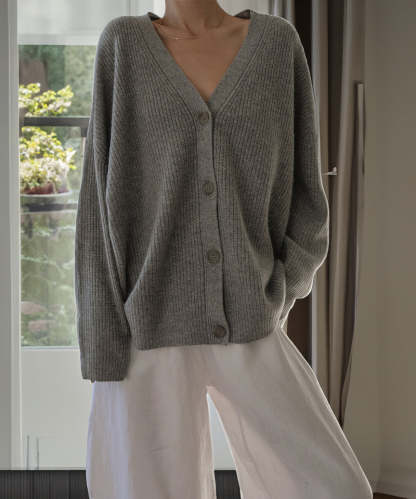 Cashmere Cocoon Cardigan-Comfy Blouse