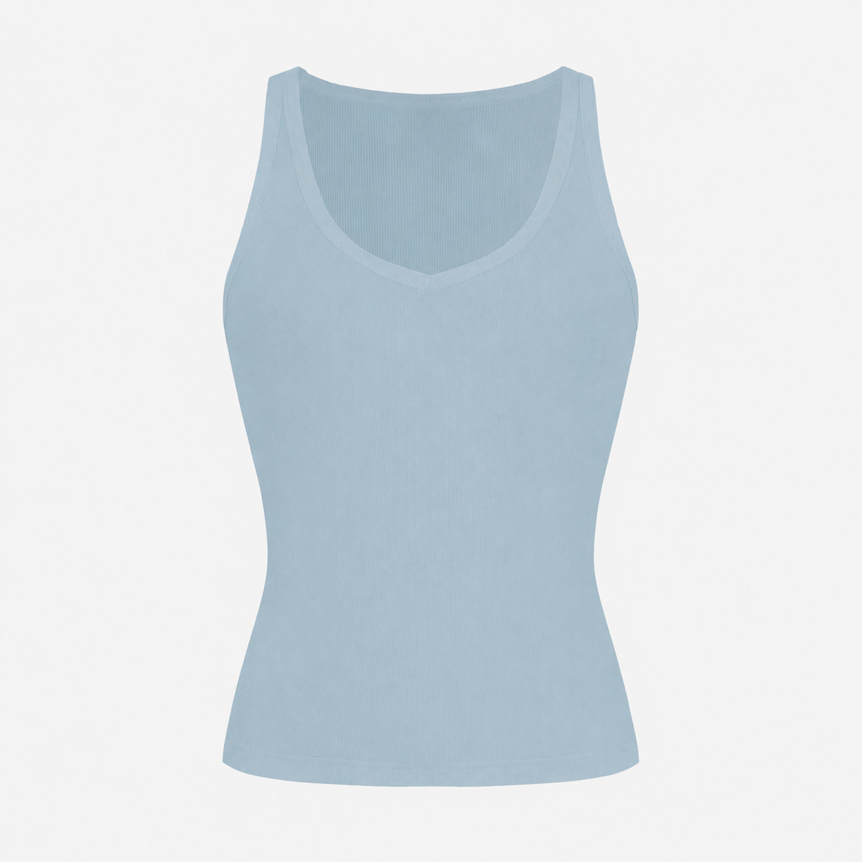 Knitted Ribbed Camisole Crop Tank Top For Women