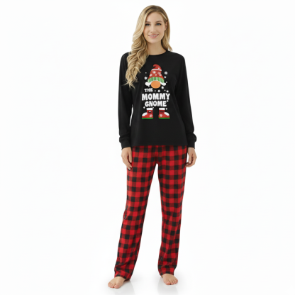 Christmas Gnome Graphic Family Matching Pajama Sets
