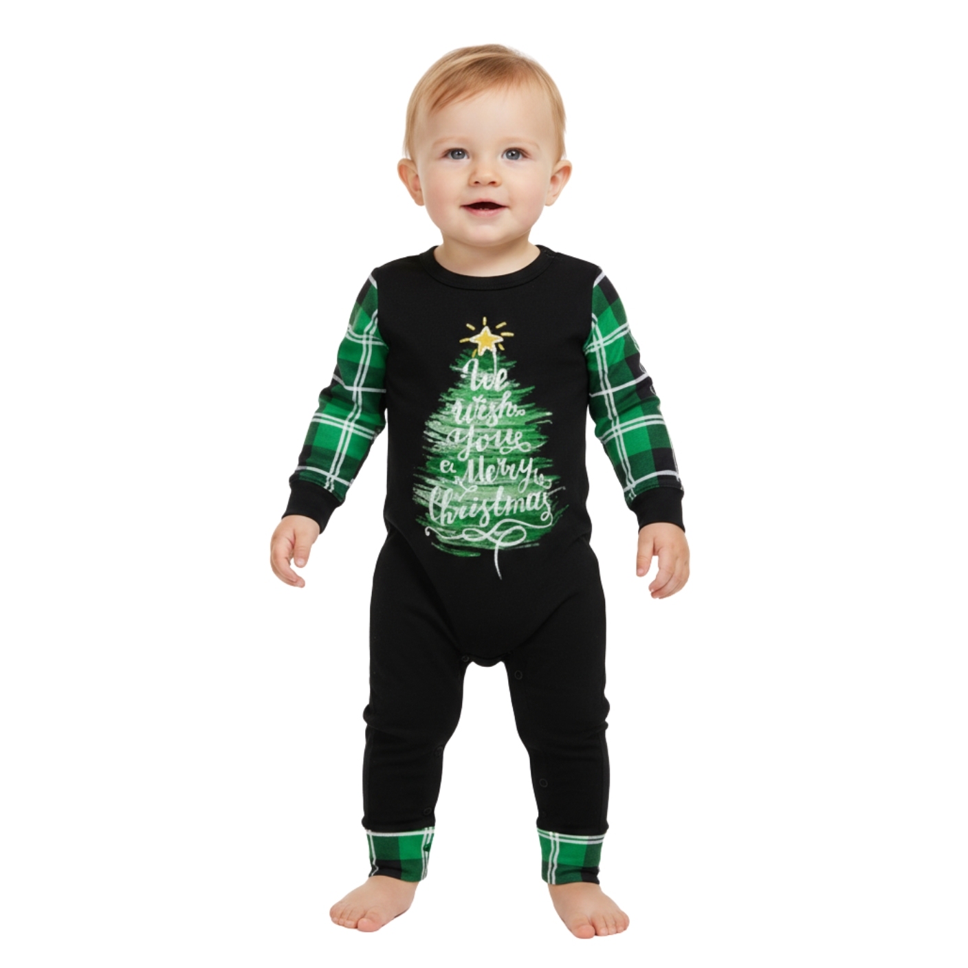 Christmas Tree All Over Print Matching Family Pajama Set