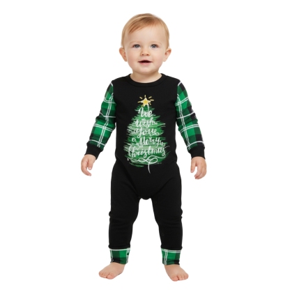 Christmas Tree All Over Print Matching Family Pajama Set