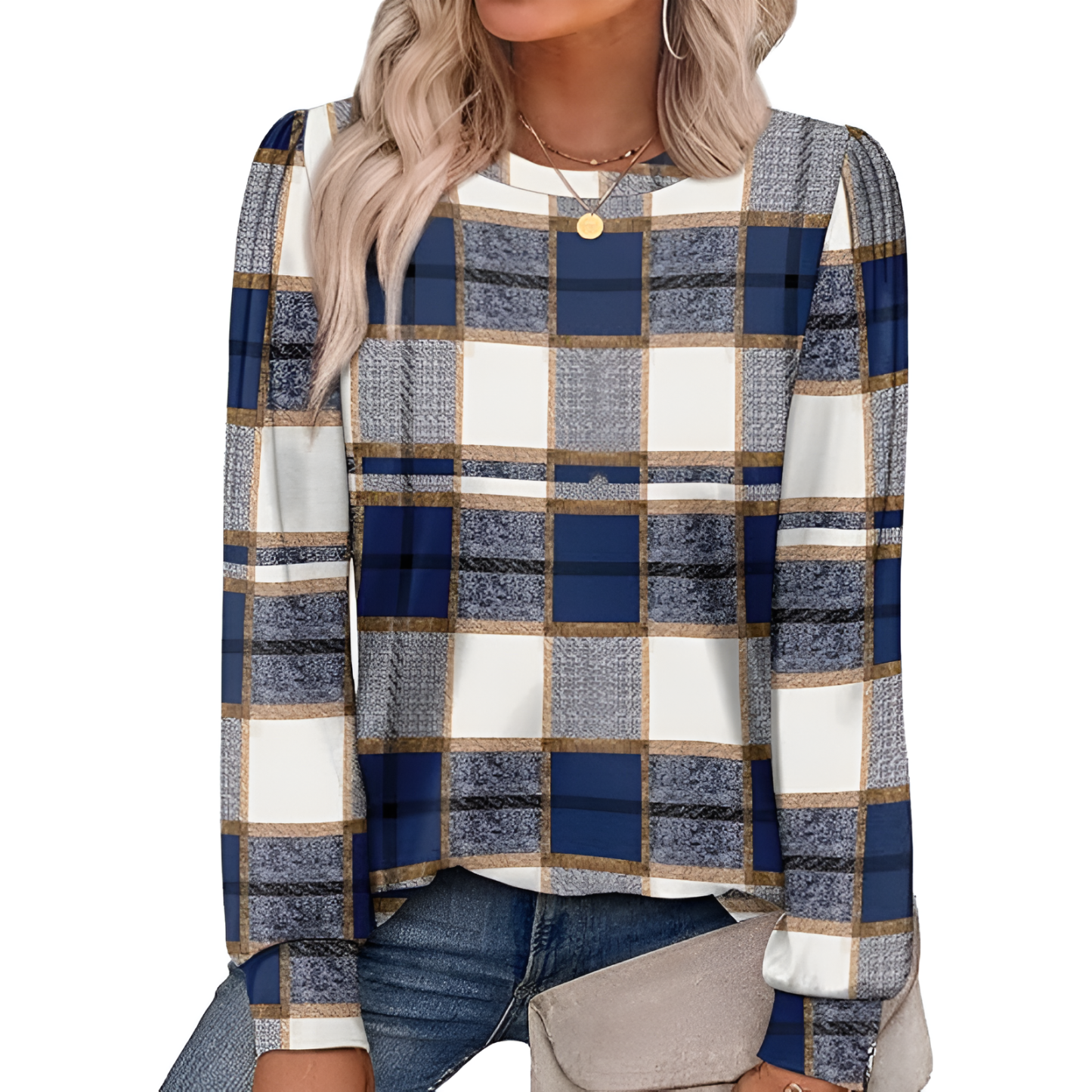 Long Sleeve Tunic Top For Fall Season