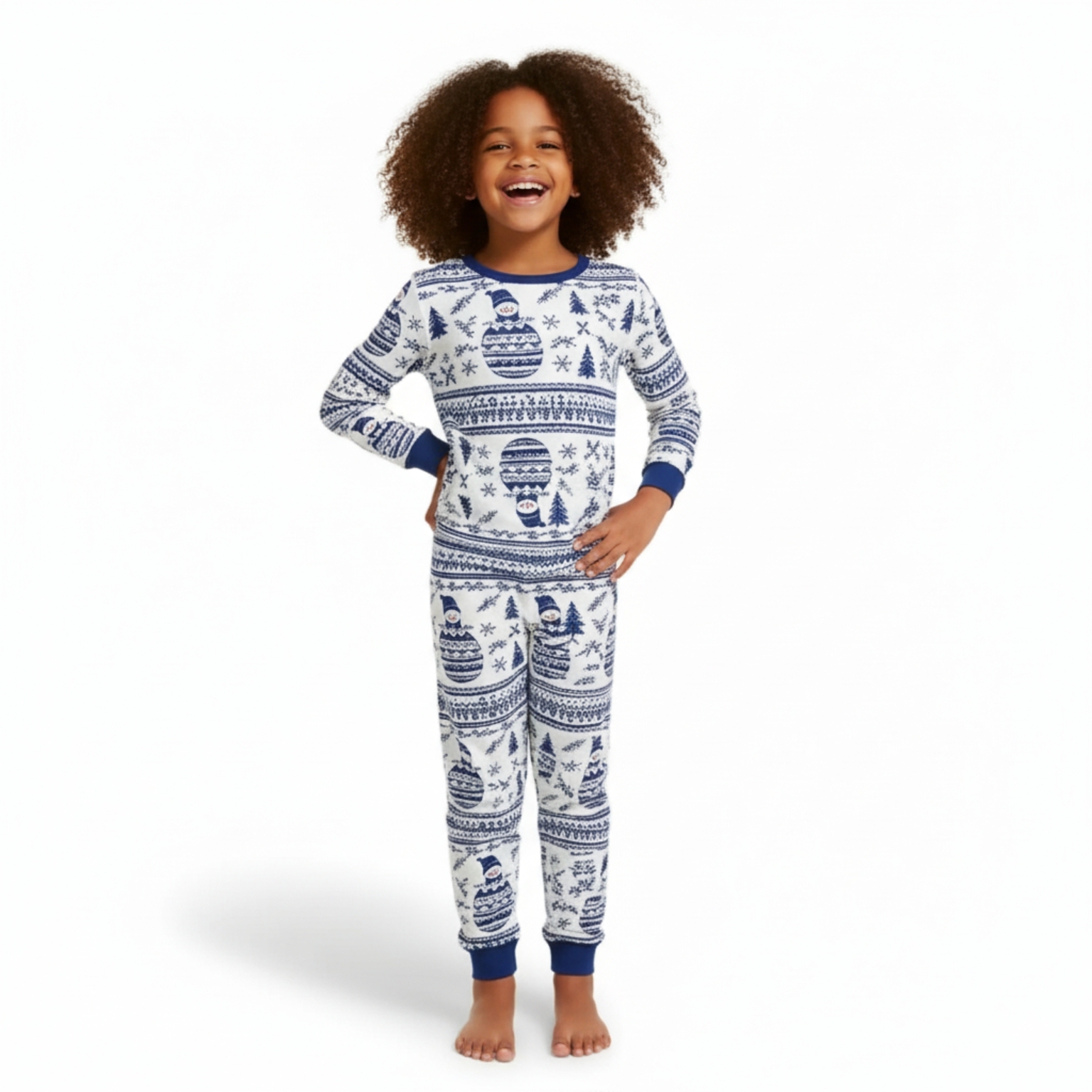 Cozy Family Matching Christmas Pajama Set For Holidays