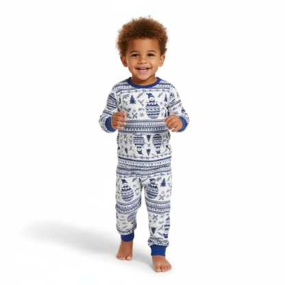 Cozy Family Matching Christmas Pajama Set For Holidays