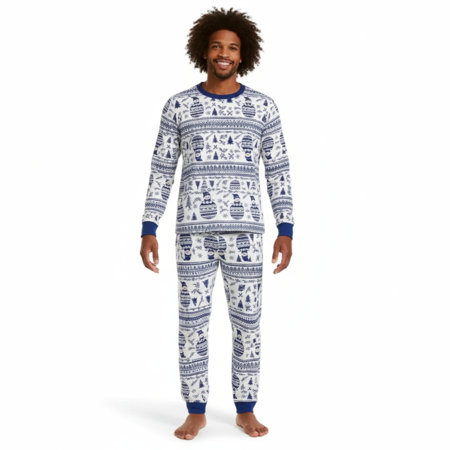 Cozy Family Matching Christmas Pajama Set For Holidays