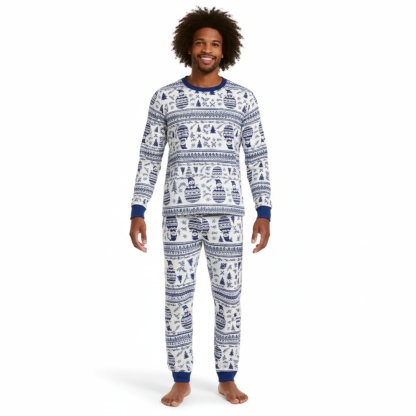 Cozy Family Matching Christmas Pajama Set For Holidays