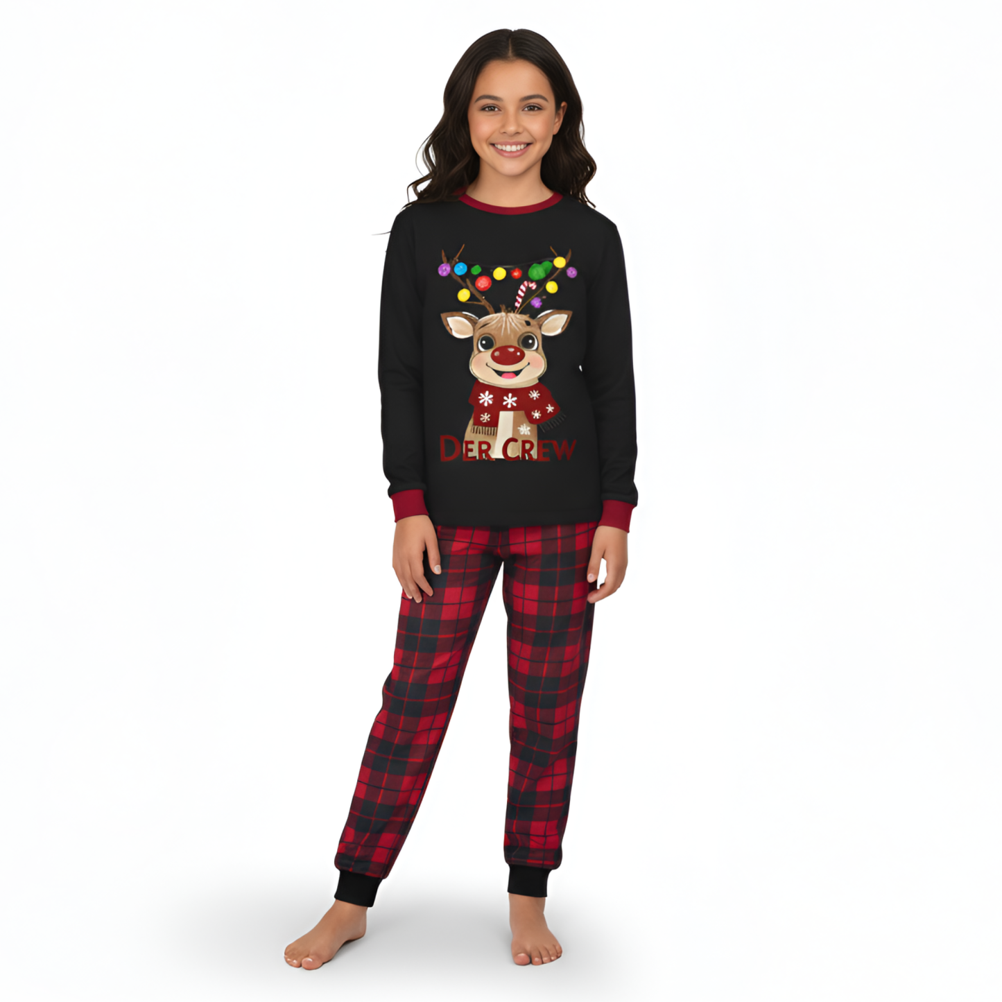 Deer Crew Family Matching Pajama Sets