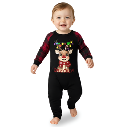 Deer Crew Family Matching Pajama Sets