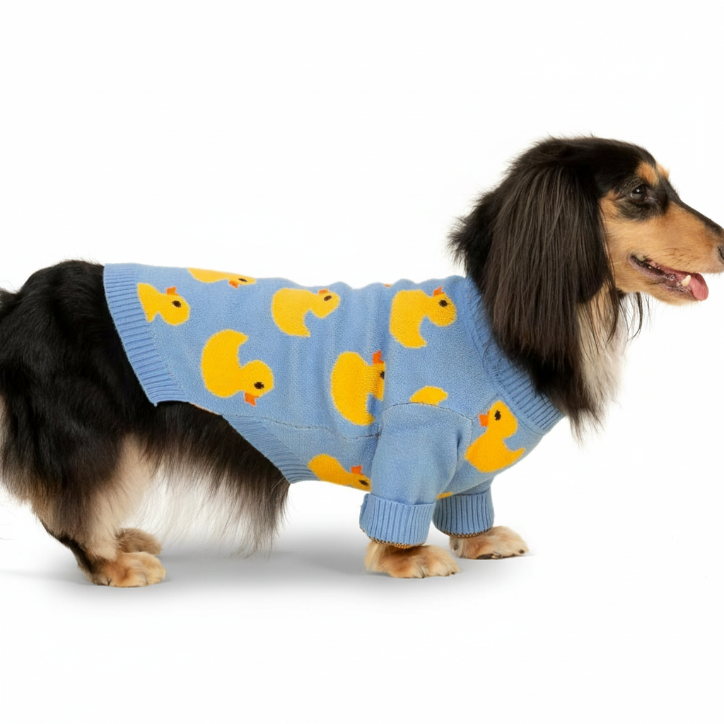 Valentines Dog Sweater Warm Winter Outfit