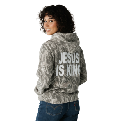 Jesus Is King Printed Hoodie