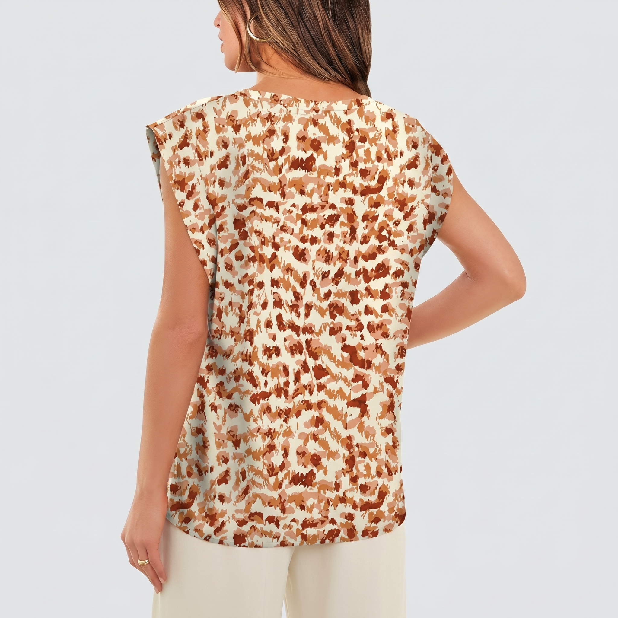 Basic Cap Sleeve Tops For Summer
