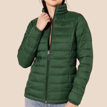 Lightweight Packable Puffer Jacket For Women