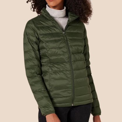Lightweight Packable Puffer Jacket For Women