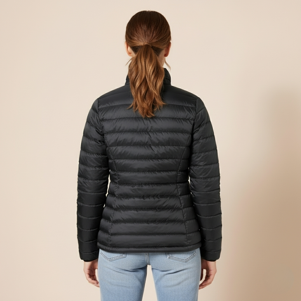 Lightweight Packable Puffer Jacket For Women