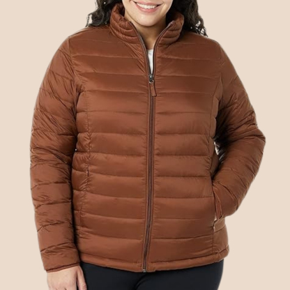 Lightweight Packable Puffer Jacket For Women