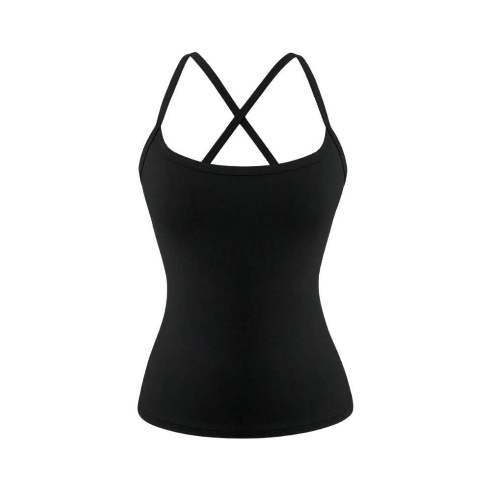Criss Cross Backless Spaghetti Strap Summer Camisole