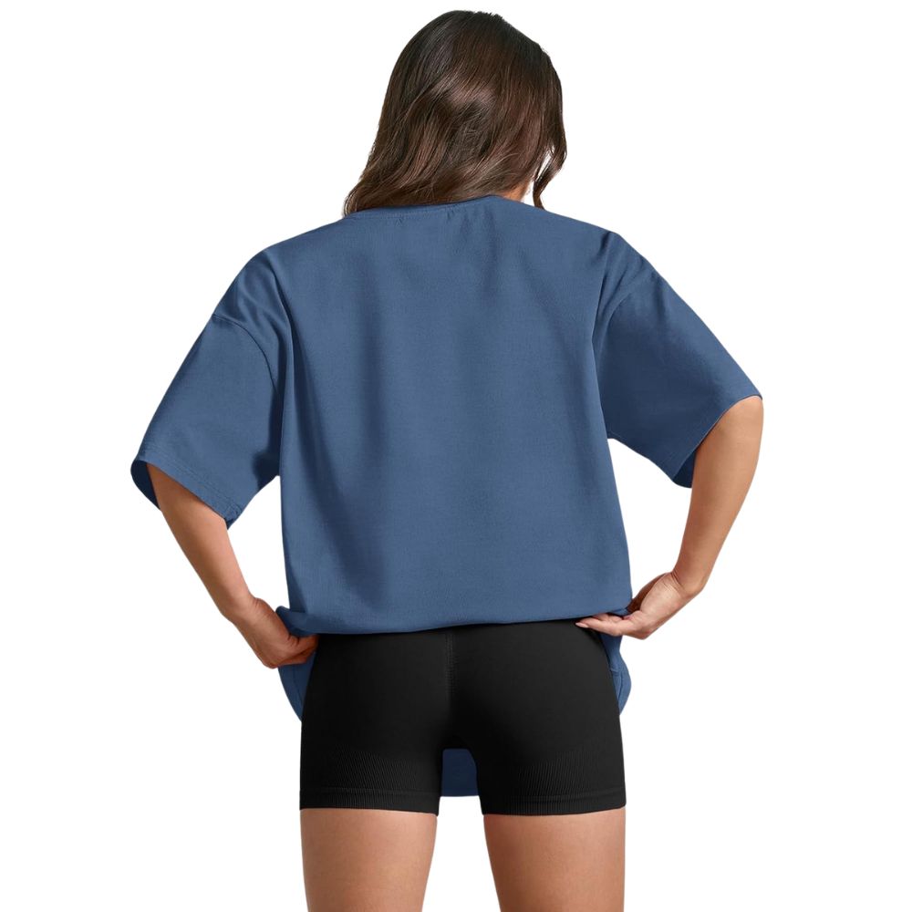 Women's Oversized Summer T Shirts Casual Tops Short Sleeves