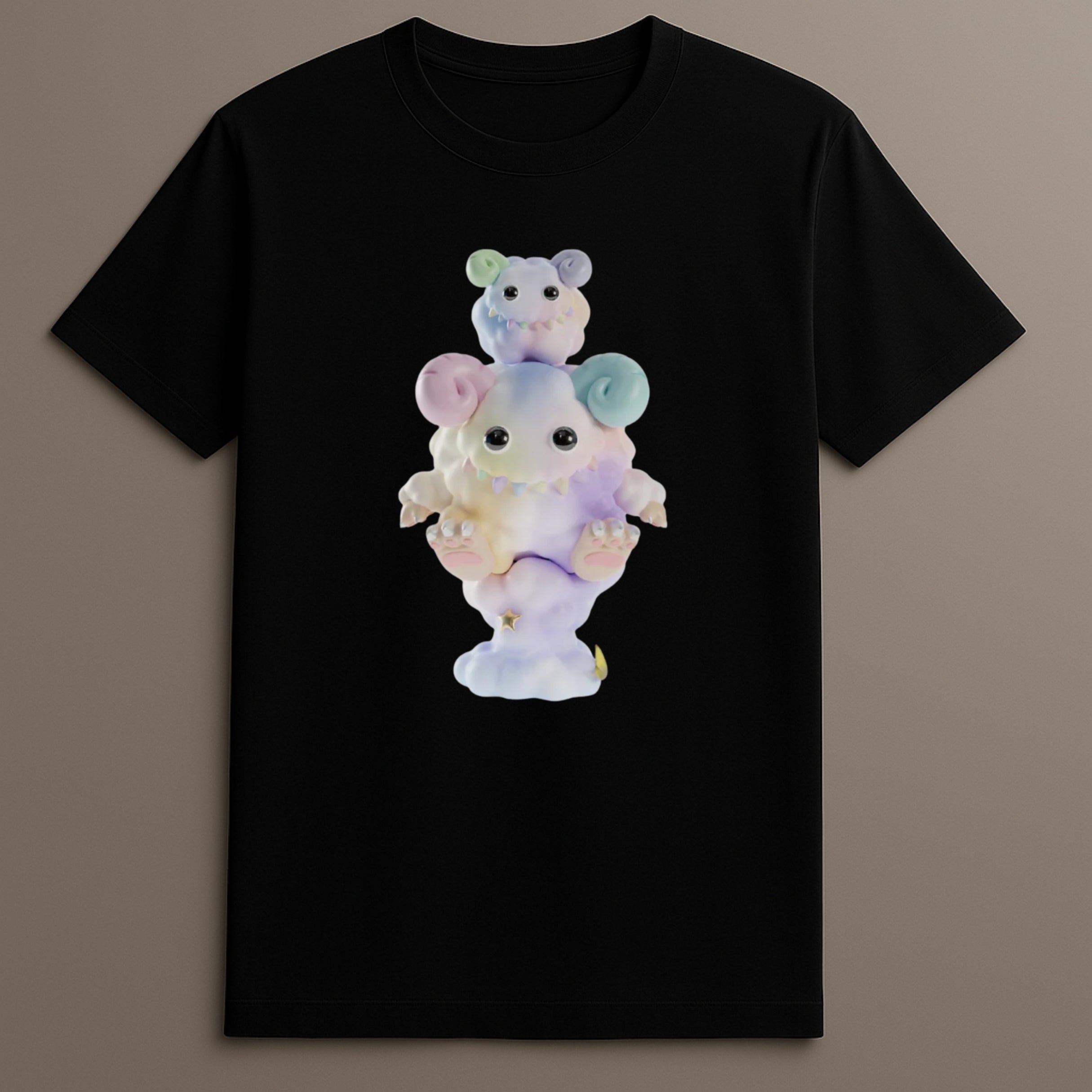 Cute monster stack