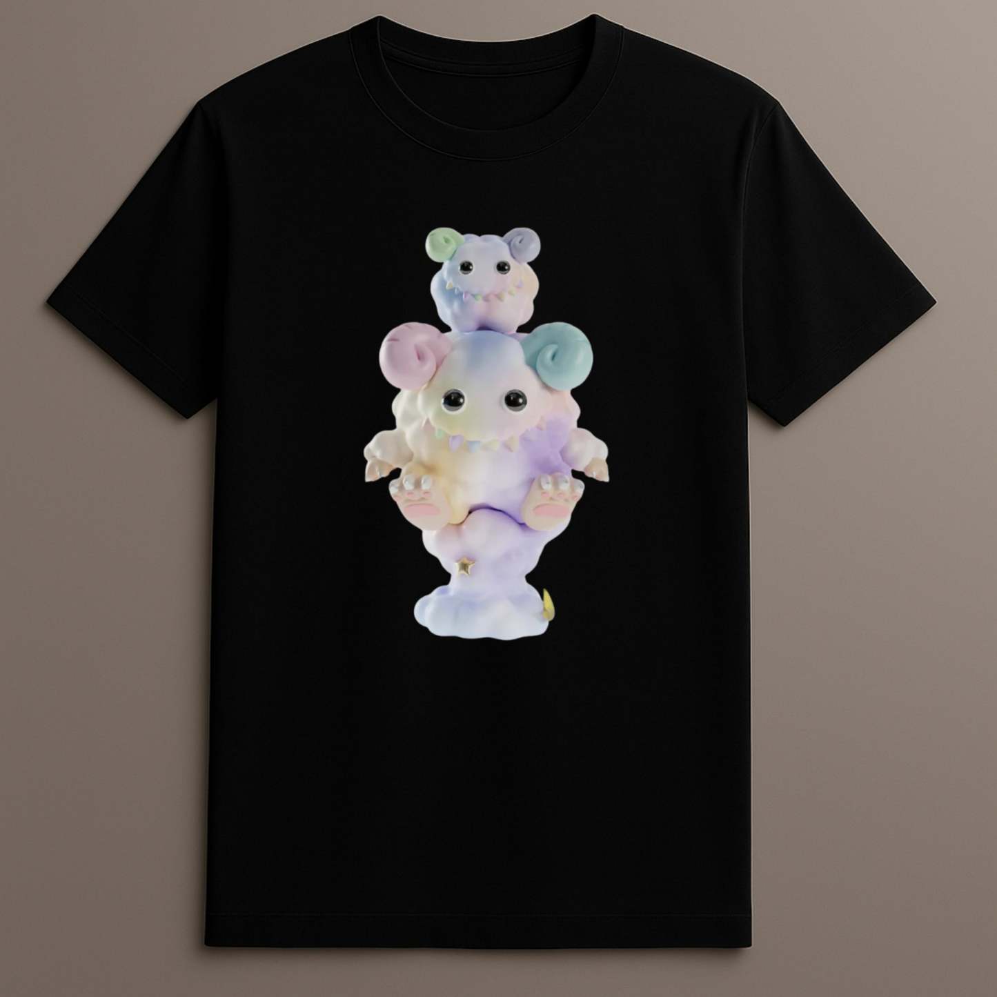 Cute monster stack