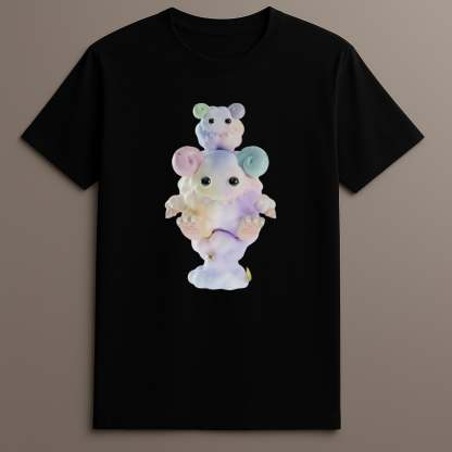 Cute monster stack