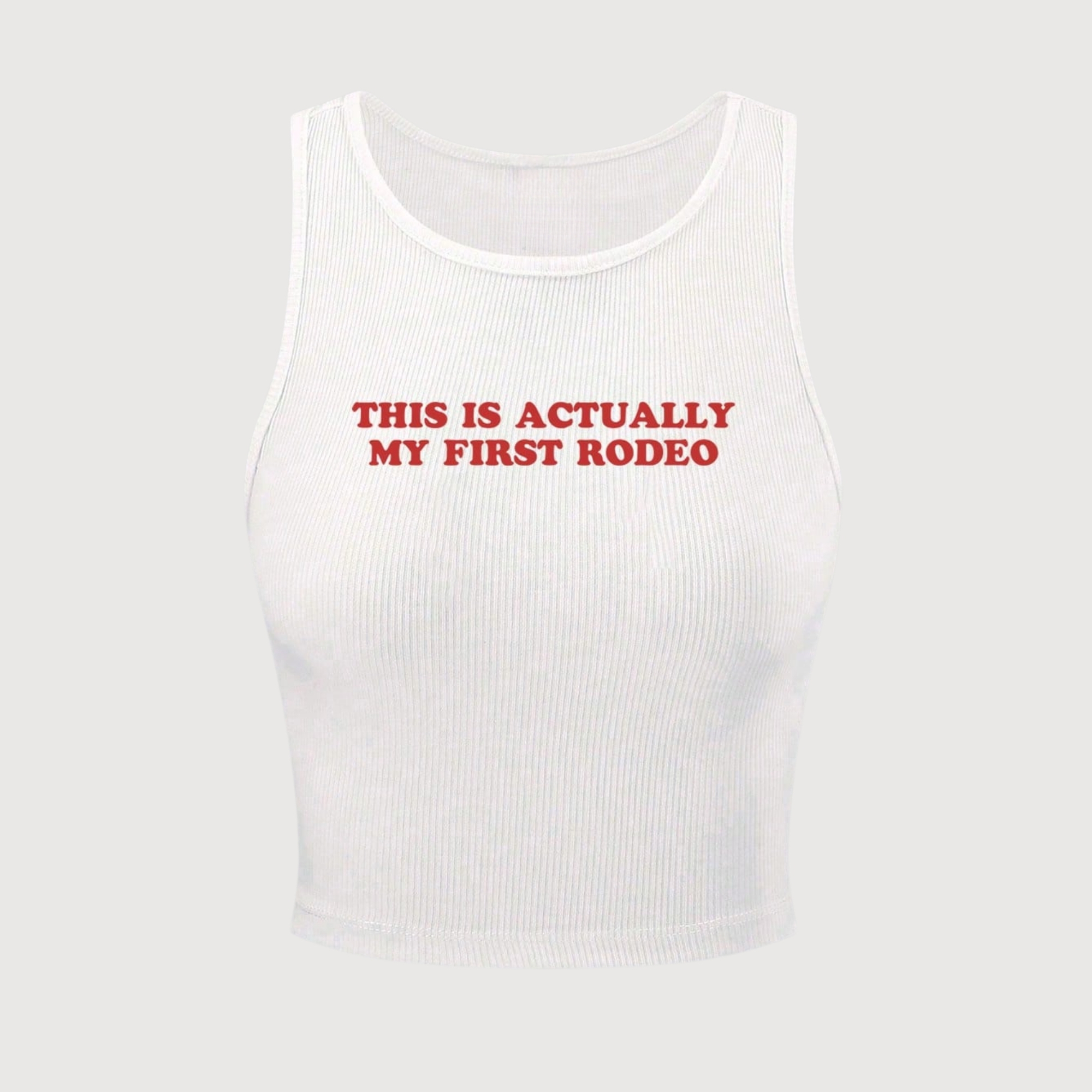 Summer Cropped Tank Top For Everyday Casual Wear
