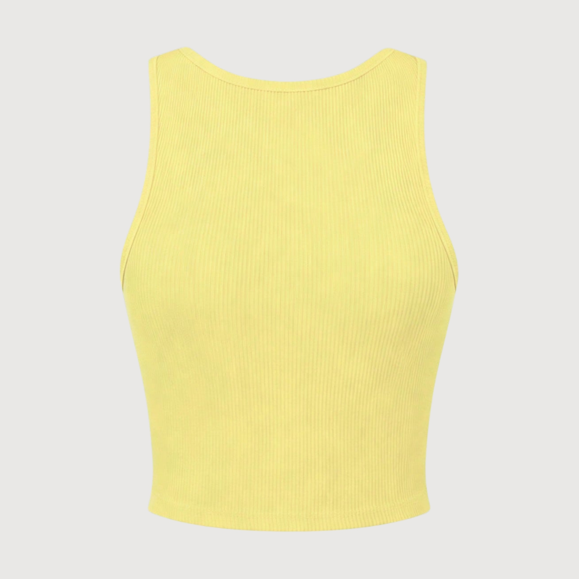 Summer Cropped Tank Top For Everyday Casual Wear