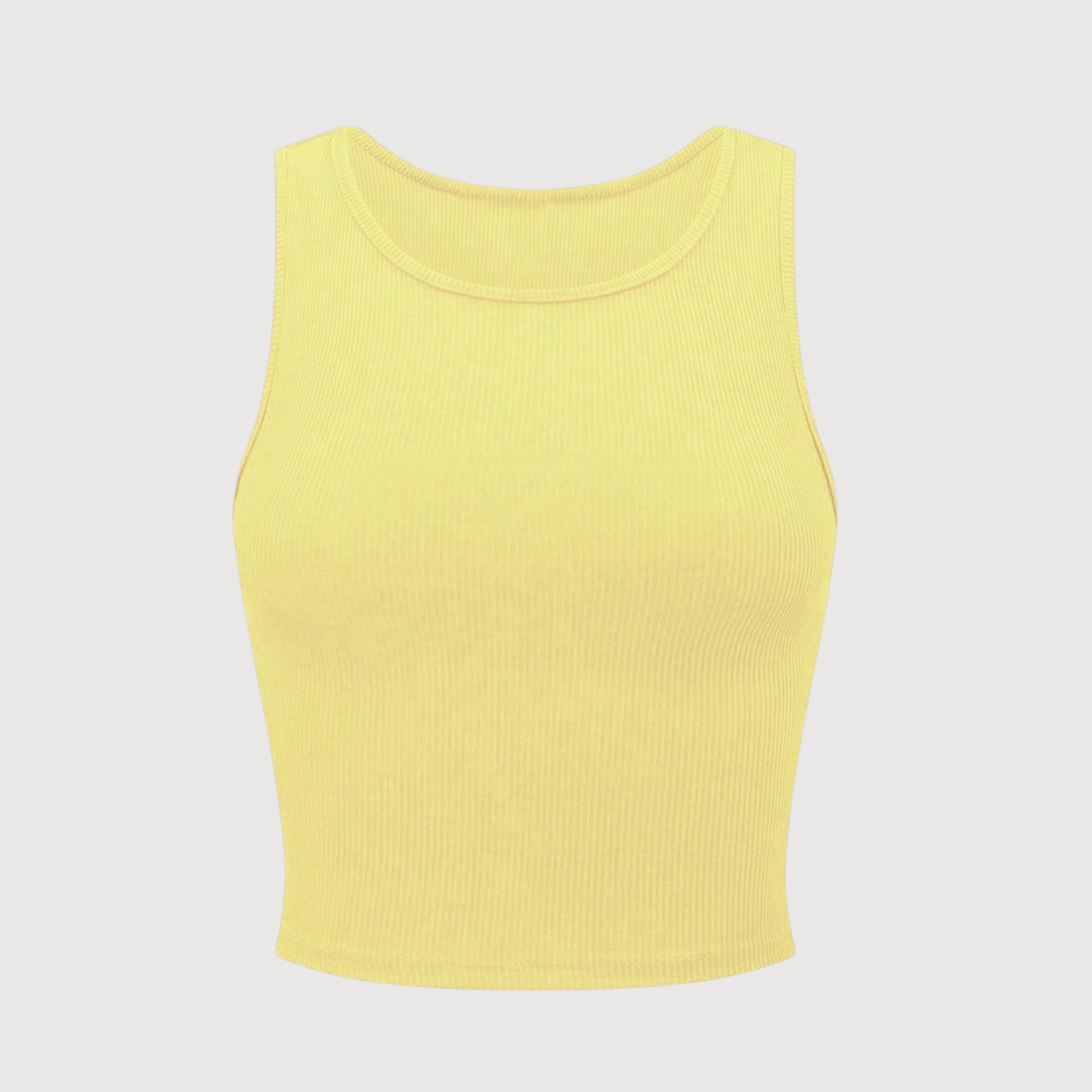 Summer Cropped Tank Top For Everyday Casual Wear