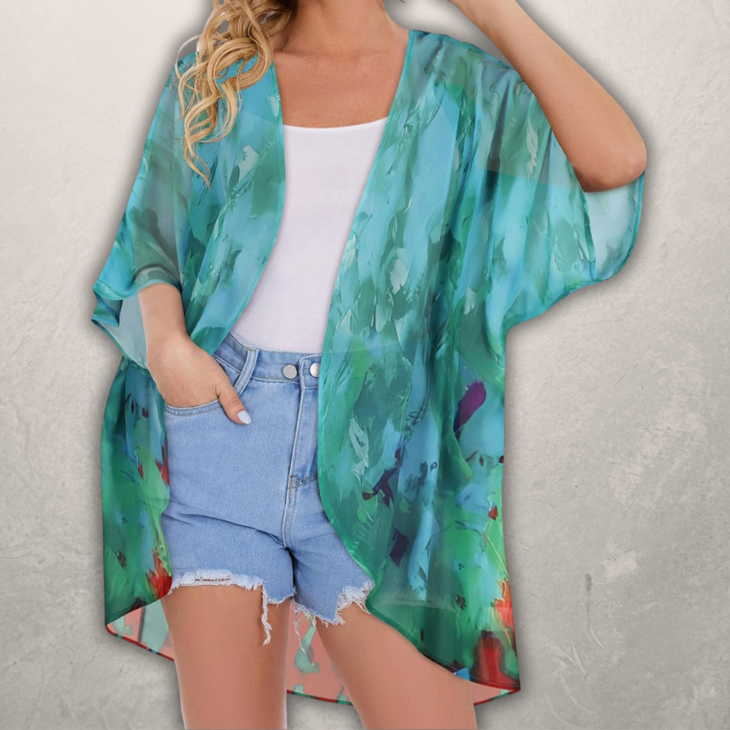 Summer Tops Kimono Cardigan 