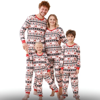Tree Design Matching Family Christmas Pajamas