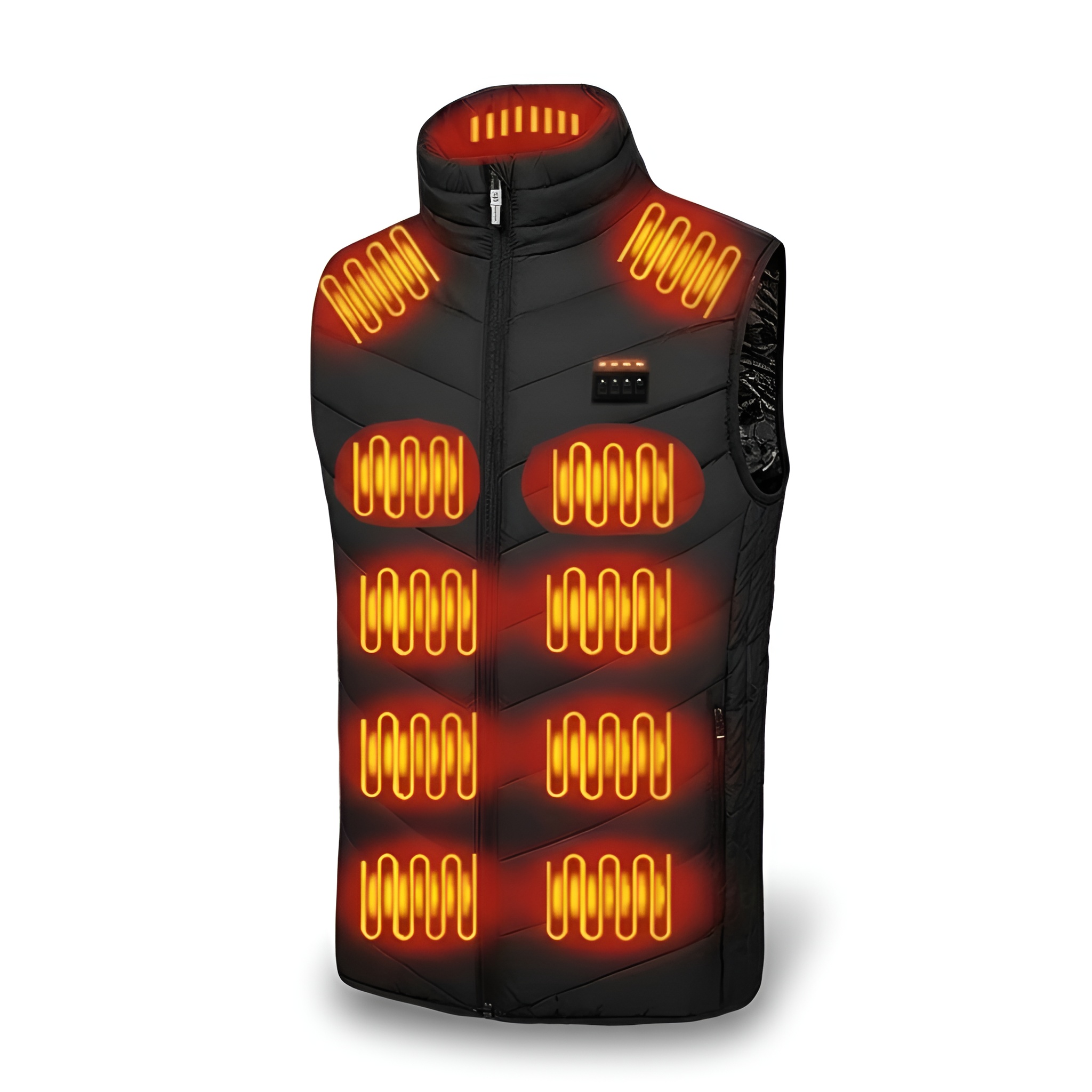 USB Heated Vest With Twenty Five Zones