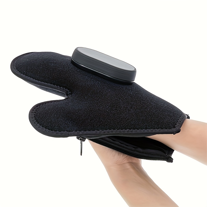 USB Rechargeable Cordless Heating And Vibration Palm Massager