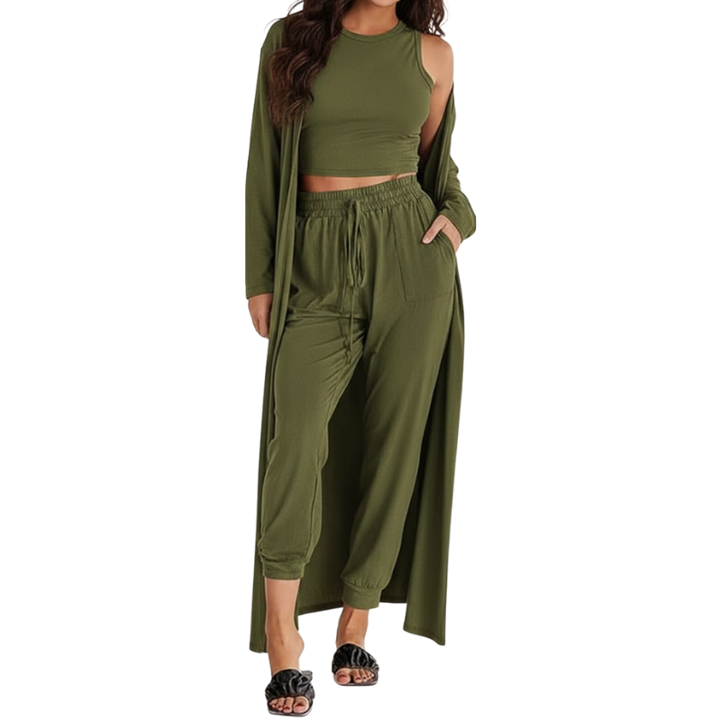 3 Piece Lounge Sets For Women Airport Travel Vacation Outfits